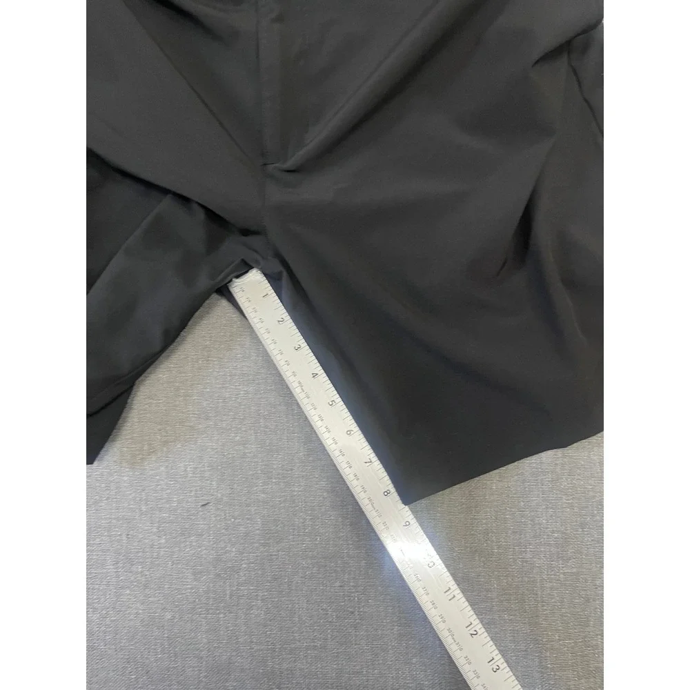 Adidas Primegreen Mens Golf Shorts Black Size 38 Performance Flat Front Athletic